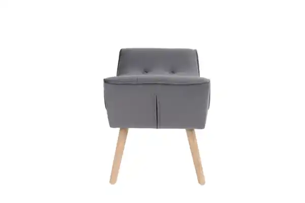 Bild 4 von Hocker, ca. 90 x 48 x 54 cm - Dunkelgrau