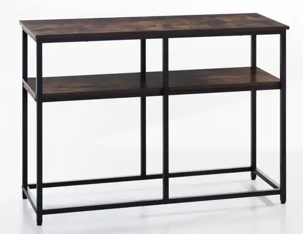 Bild 1 von Flurregal, ca. 105 x 36 x 76 cm - Braun