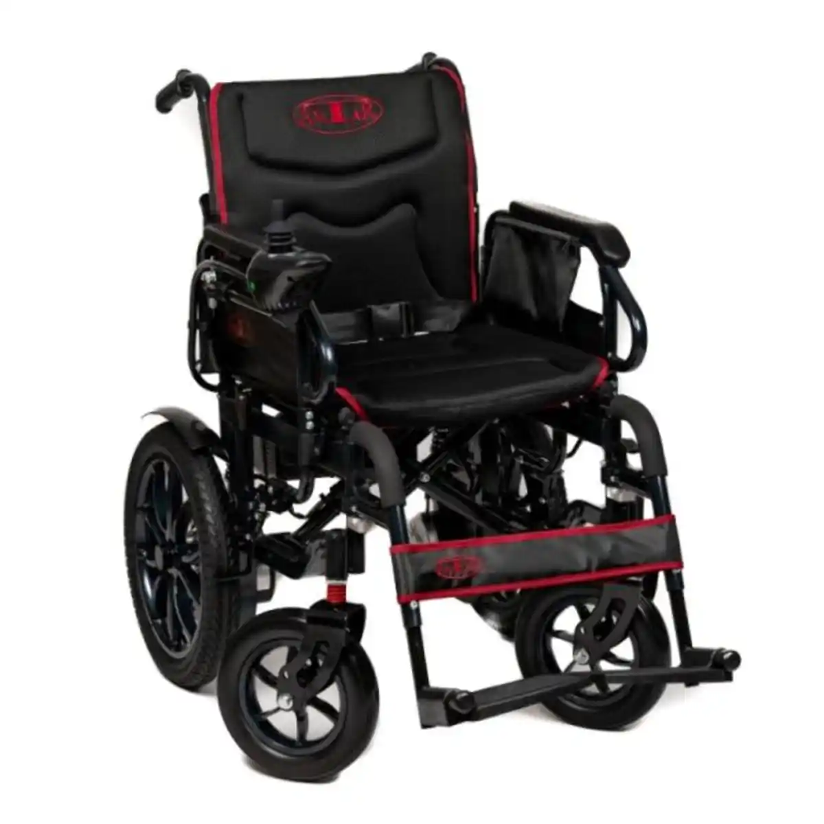 Bild 1 von AT52332 Elektrischer Rollstuhl Schwarz aus Carbonstahl, 2x 250 Watt