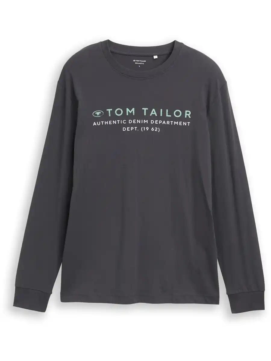 Bild 1 von Tom Tailor Herren Langarmshirt Grau