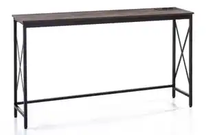 Wohnzimmerregal, ca. 140 x 30 x 80 cm - Braun