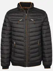 Herren Blouson in gleichmäßiger Steppung Schwarz