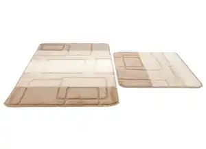 Badematten-Set versch. Farben und Designs