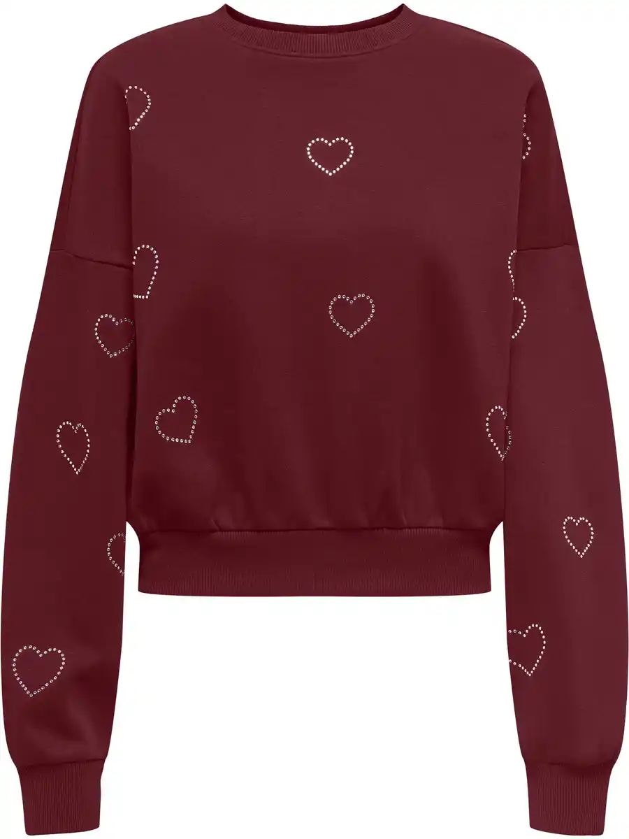 Bild 1 von Only ONLBERIT L/S O-NECK Sweatshirt Rot