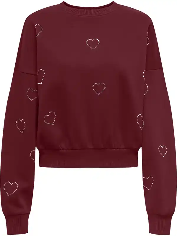 Bild 1 von Only ONLBERIT L/S O-NECK Sweatshirt Rot