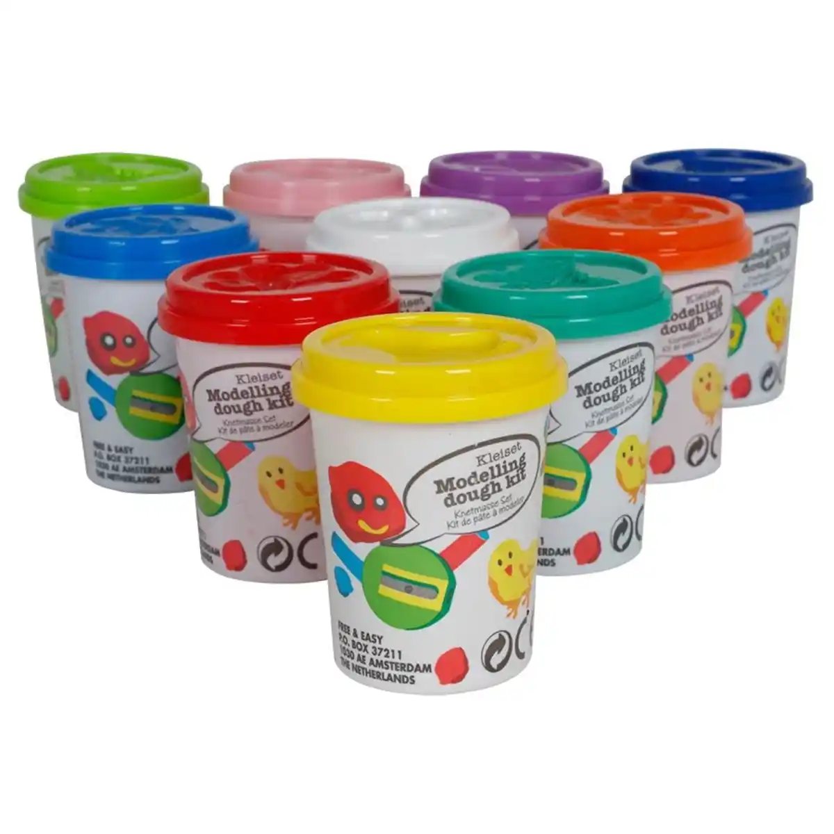Bild 1 von Knetmasse-Set 10-farbig