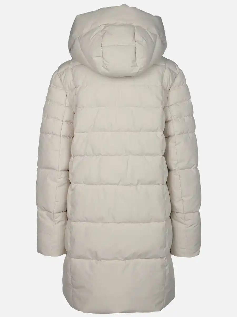 Bild 2 von Damen Steppmantel mit Kapuze Beige