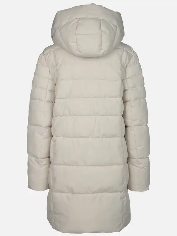 Bild 2 von Damen Steppmantel mit Kapuze Beige