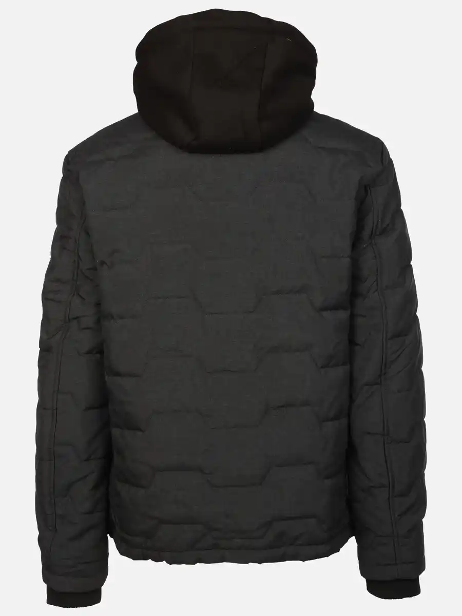 Bild 2 von Herren Steppjacke mit vielen Details Grau