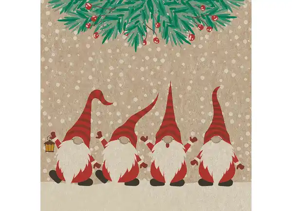 Bild 1 von Weihnachts-Servietten 2-lagig