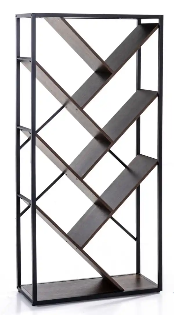 Bild 1 von Wohnzimmerregal, ca. 74 x 30 x 153 cm - Braun