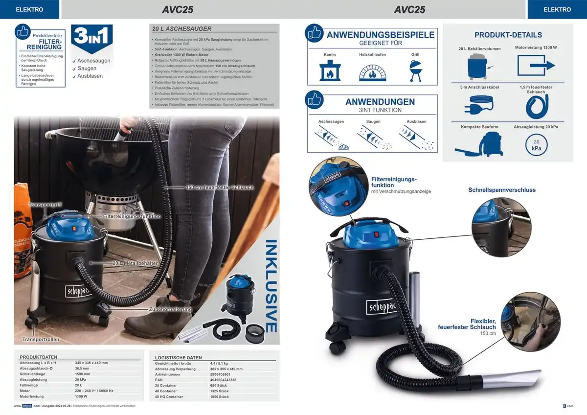 Bild 3 von Elektro-Aschesauger AVC 25 SE