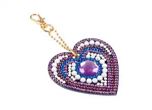 Bastelset Schlüsselanhänger 'Diamant'