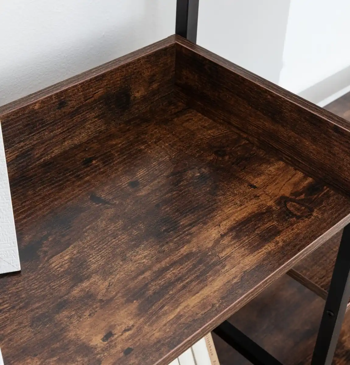 Bild 4 von Wohnzimmerregal, ca. 185 x 30 x 147 cm - Braun