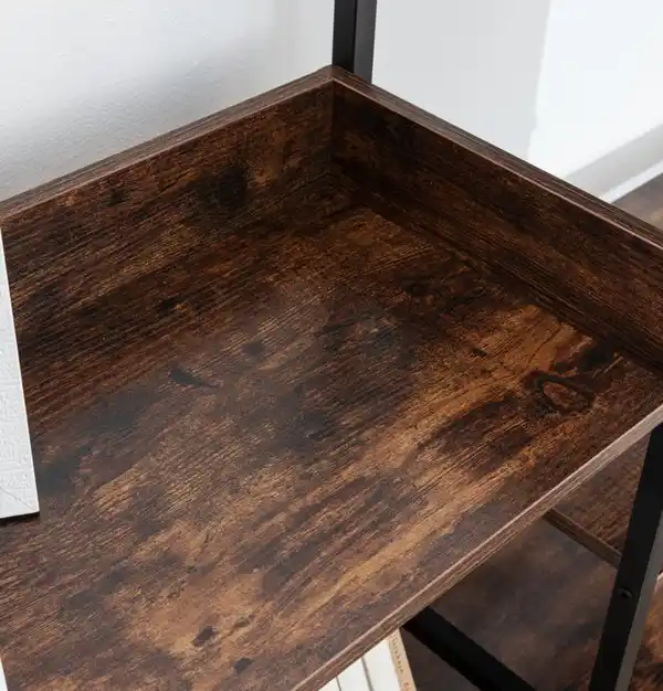 Bild 4 von Wohnzimmerregal, ca. 185 x 30 x 147 cm - Braun