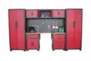 Bild 1 von Garagenschrank 8 tlg. 330x 47x 193 cm, rot
