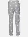 Bild 2 von Damen Kuschelfleecehose mit Motiv Weiß