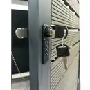 Bild 4 von 1er Mülltonnenverkleidung mit Pflanzdach aus verzinktem Stahl, ca. 68 x 80 x 124 cm - Anthrazit