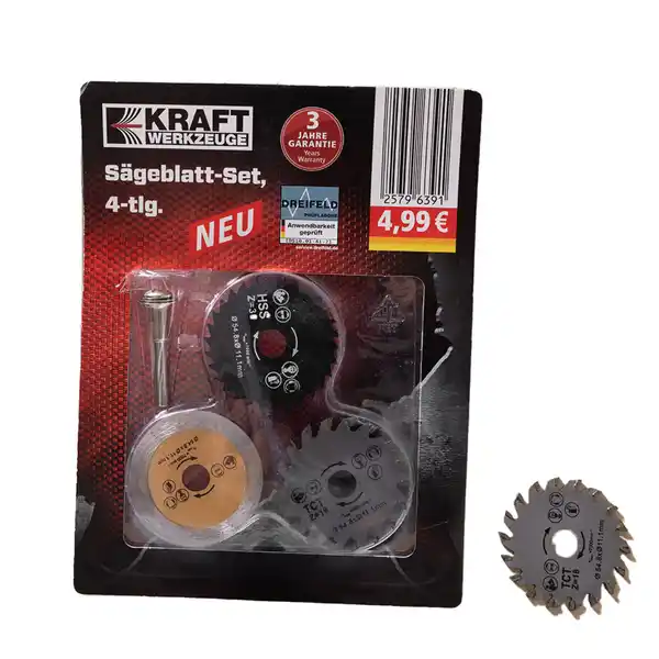 Bild 1 von TCT Sägeblatt-Set 4-tlg.