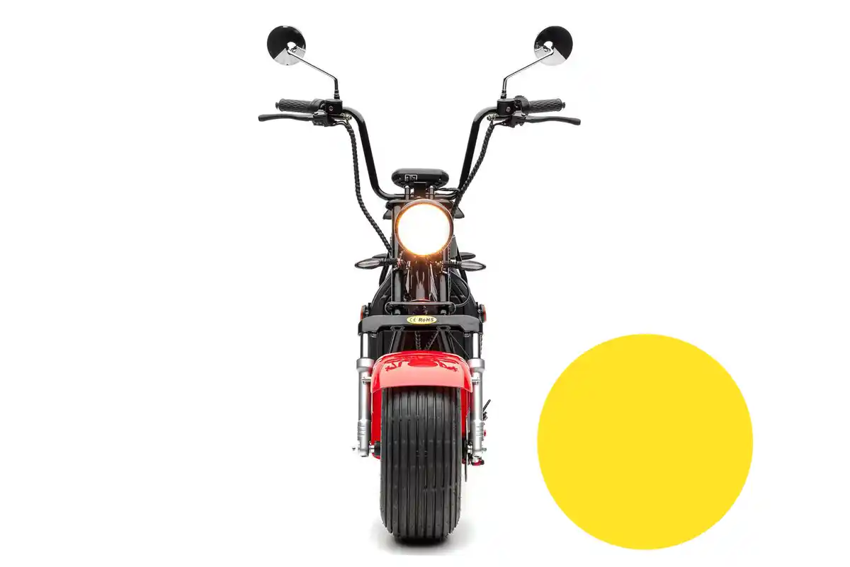 Bild 2 von ECONELO Chopper HR2-2 - 45 KM/H Lithium gelb