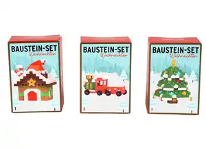 Bausteine-Set „Weihnachten“ versch. Figuren