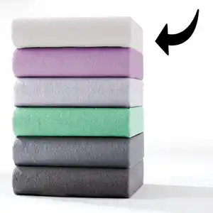 Mikrofaser-Flausch-Spannbetttuch - ca. 180 - 200 x 200 cm