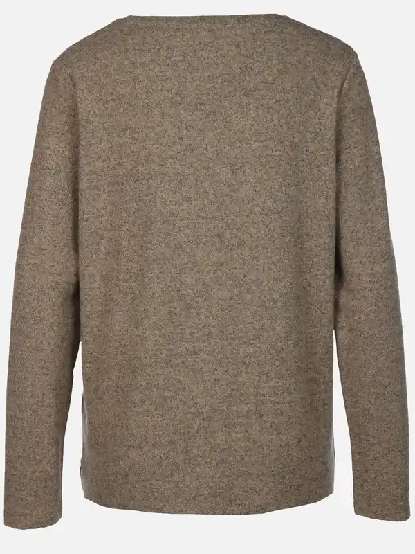 Bild 2 von Damen Flauschshirt Braun