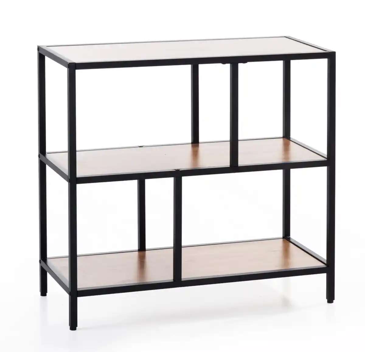 Bild 1 von Wohnzimmerregal, ca. 83 x 34 x 80 cm - Braun/Schwarz