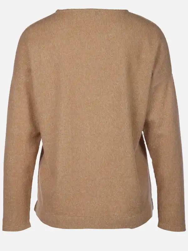 Bild 2 von Damen Flauschshirt unifarben Braun