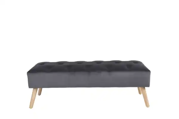 Bild 2 von Hocker, ca. 126 x 49 x 42 cm - Dunkelgrau