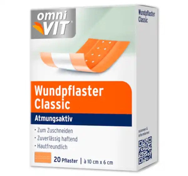 Bild 1 von OMNIVIT Wundpflaster Classic