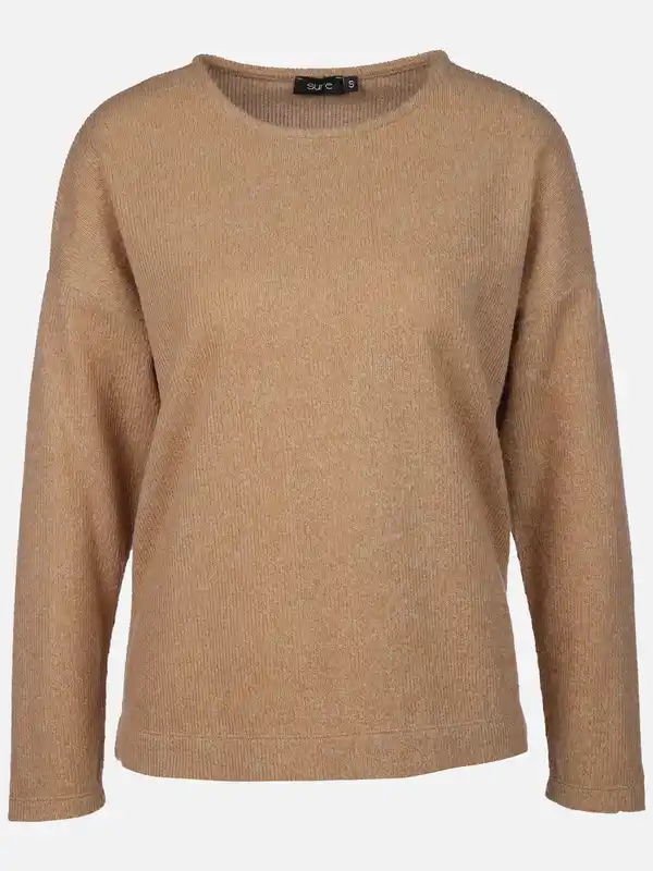 Bild 1 von Damen Flauschshirt unifarben Braun