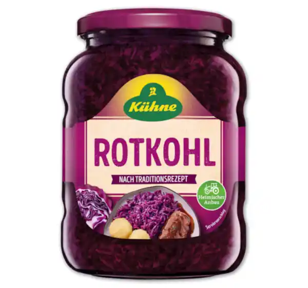 Bild 1 von KÜHNE Rotkohl