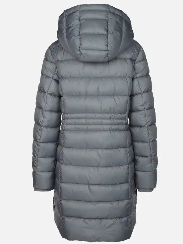 Bild 2 von Damen Steppmantel mit Kapuze Blau