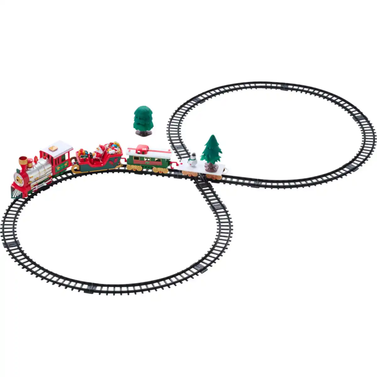 Bild 1 von Weihnachtszug-Set mit Licht und Musik 22-teilig