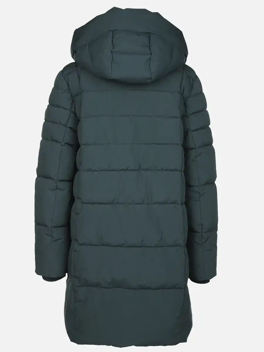 Bild 2 von Damen Steppmantel mit Kapuze Türkis