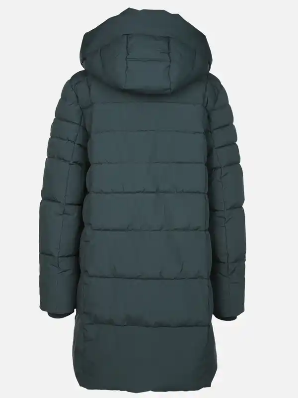 Bild 2 von Damen Steppmantel mit Kapuze Türkis