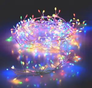 Mehrfarbige LED-Lichterkette »Cluster«