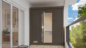 Saunahaus Telo 0 terragrau