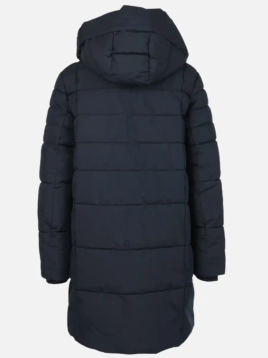 Bild 2 von Damen Steppmantel mit Kapuze Blau