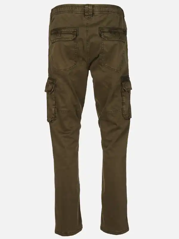 Bild 2 von Herren Cargohose mit Komfortbund Oliv