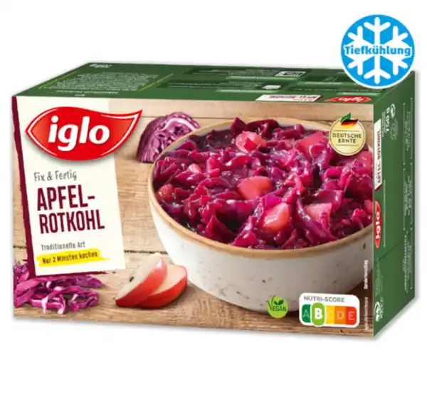 Bild 1 von IGLO Apfelrotkohl*