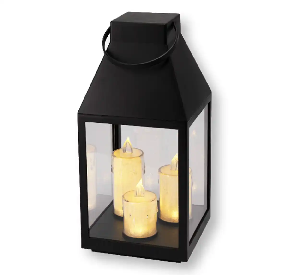 Bild 1 von Laterne mit LED-Kerzen