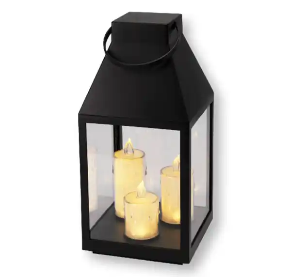 Bild 1 von Laterne mit LED-Kerzen