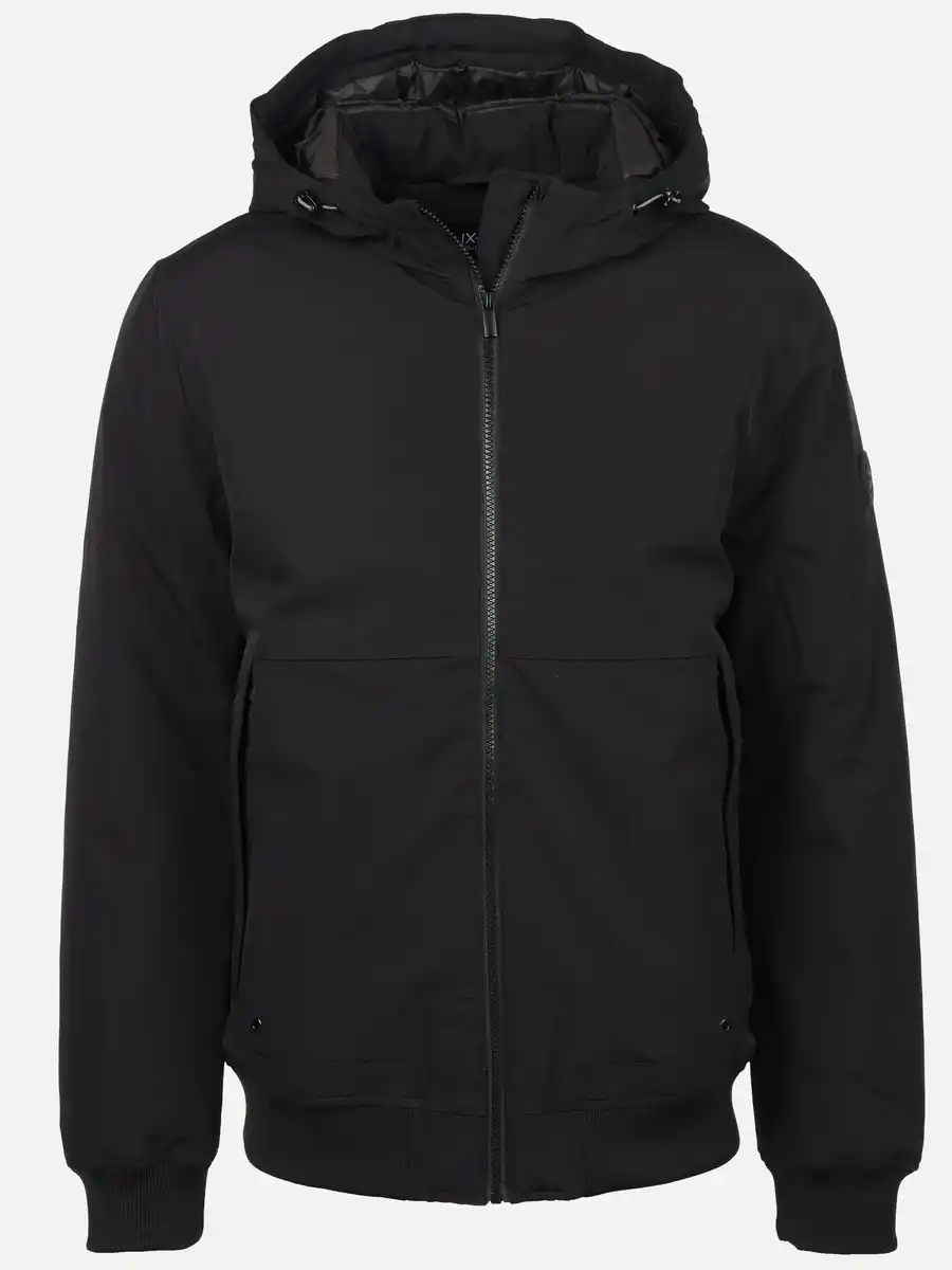 Bild 1 von Herren Jacke mit Kapuze Schwarz