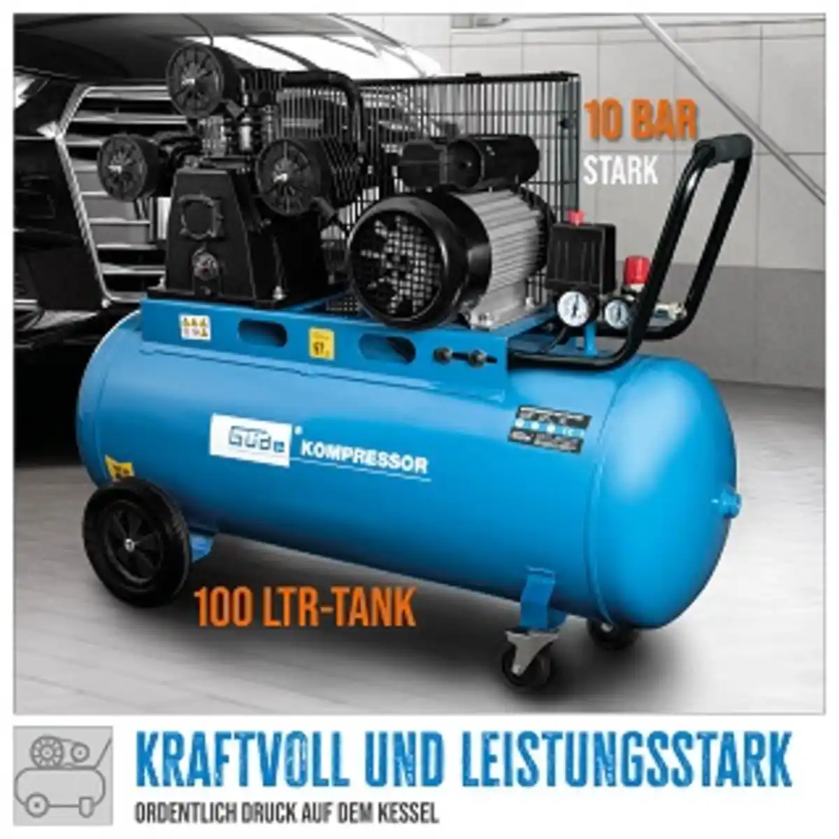 Bild 3 von Kompressor 551/10/100 230 V, Motorleistung 2200 W