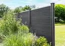 Bild 3 von WPC-Sichtschutzzaun CORTEZA - 1x Element + 2x Pfosten - Grau