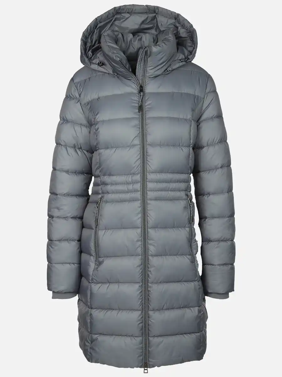 Bild 1 von Damen Steppmantel mit Kapuze Blau