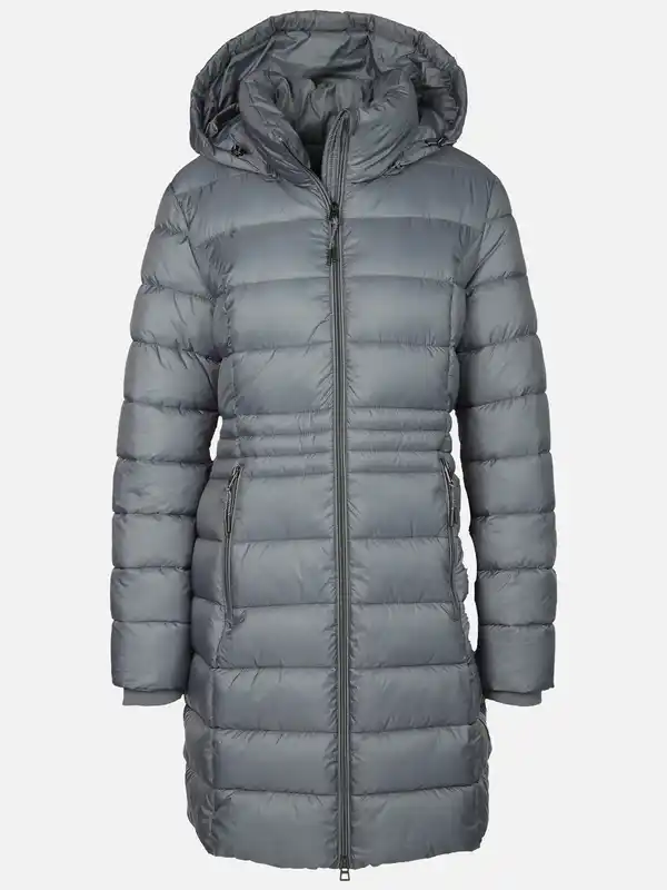 Bild 1 von Damen Steppmantel mit Kapuze Blau