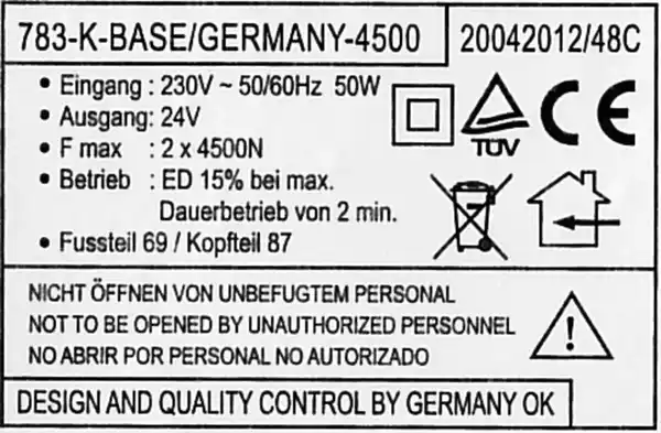 Bild 3 von Komfort- Motorrahmen "Global Mot", 100 x 200 cm